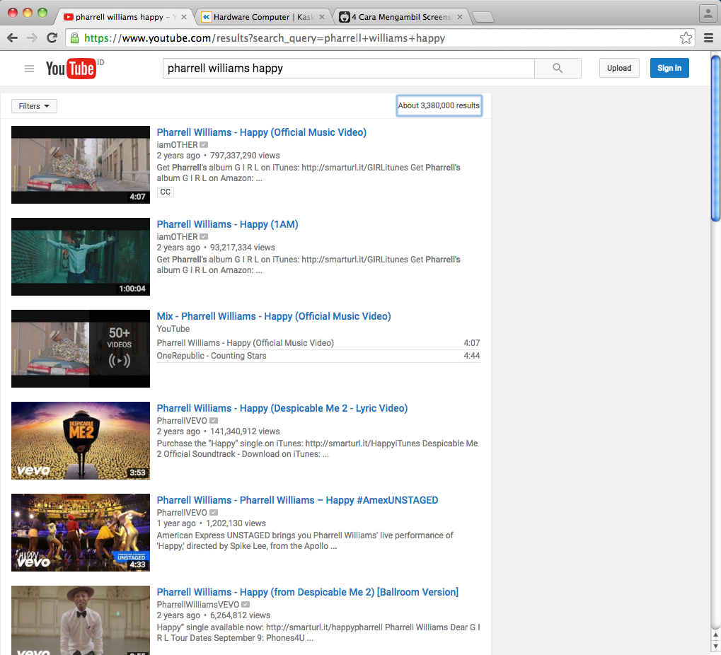 &#91;TOLONG GAN&#93; Ane buka YouTube di iMac ada suara tapi gak ada gambarnya. Kenapa ya?