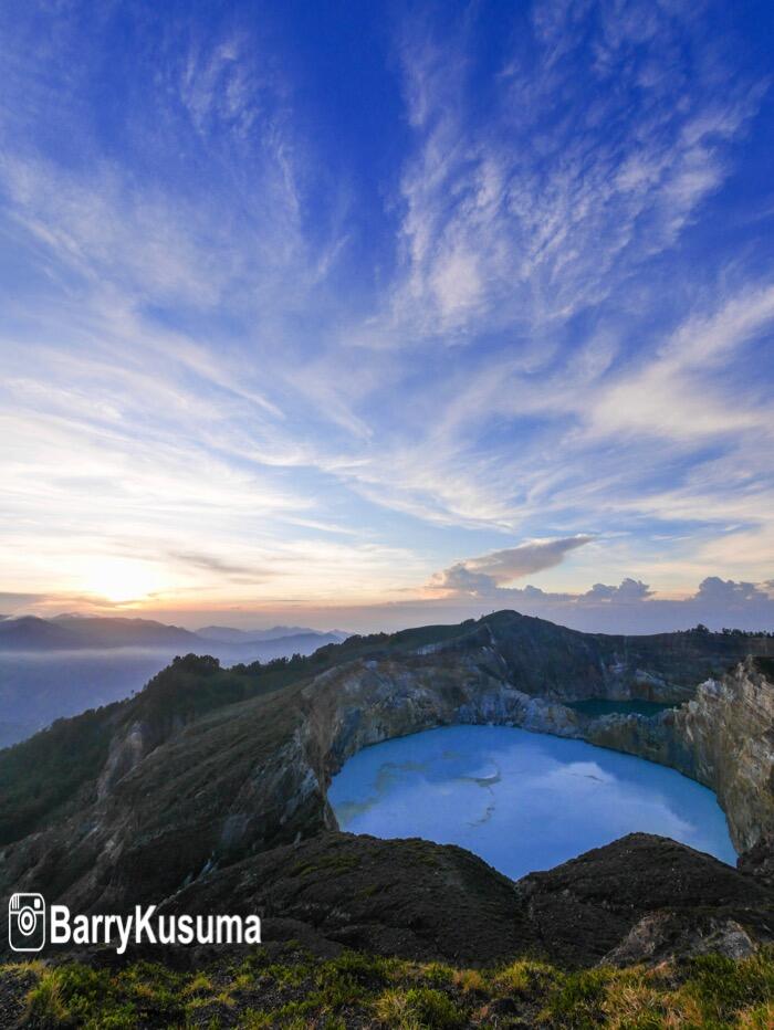 Kelimutu Flores, Danau Terindah di Indonesia.