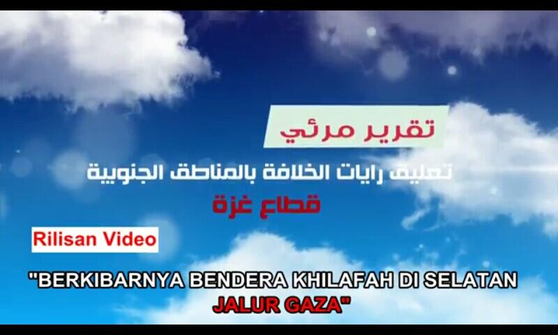 Berkibarnya Bendera Khilafah Di Jalur Gaza Palestina