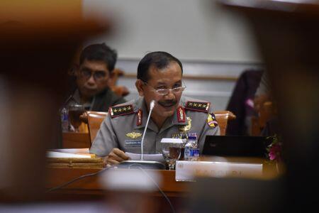 Kapolri Bertemu Pimpinan MPR Bahas Pengamanan Internal Parlemen