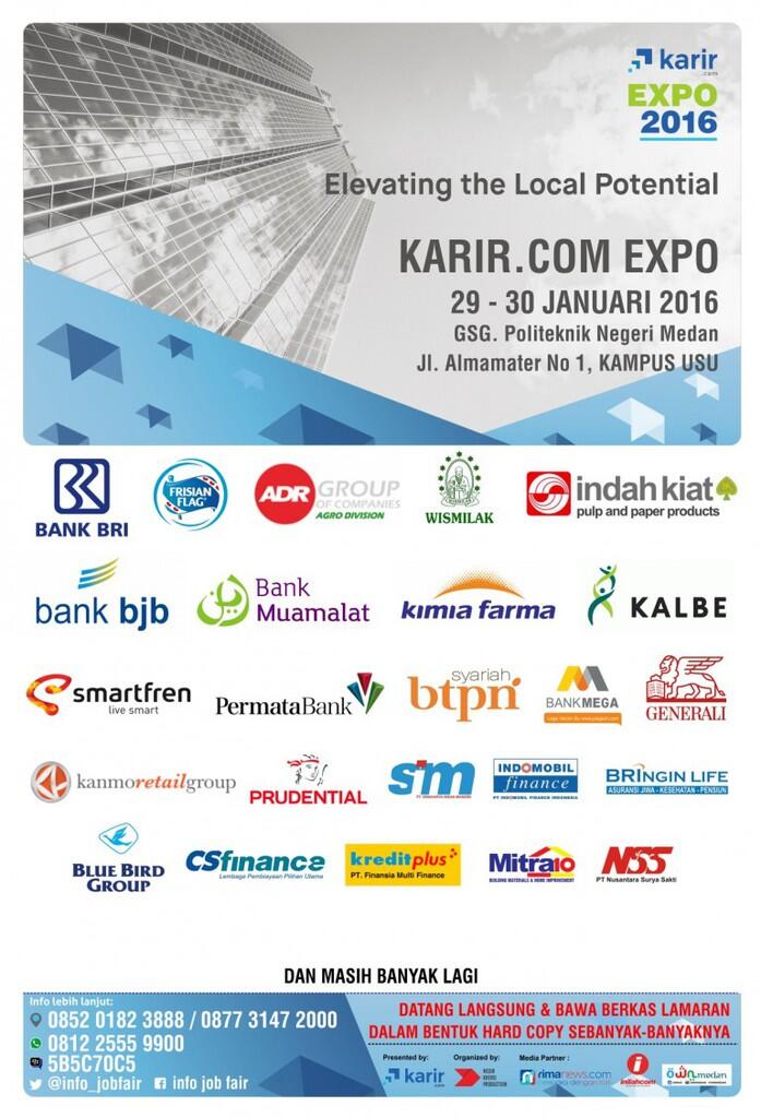 Kimia Farma ADR Group &#91;posisi Staff IT&#93; Jobfair Medan 2016