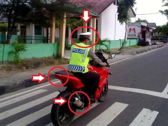 Beberapa alasan kenapa ada orang yang gak pake helm