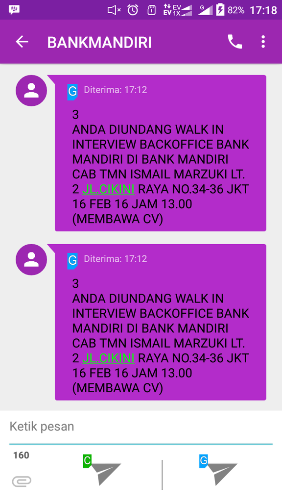 &#91;ASK&#93; Walk interview BackOffice Bank Mandiri