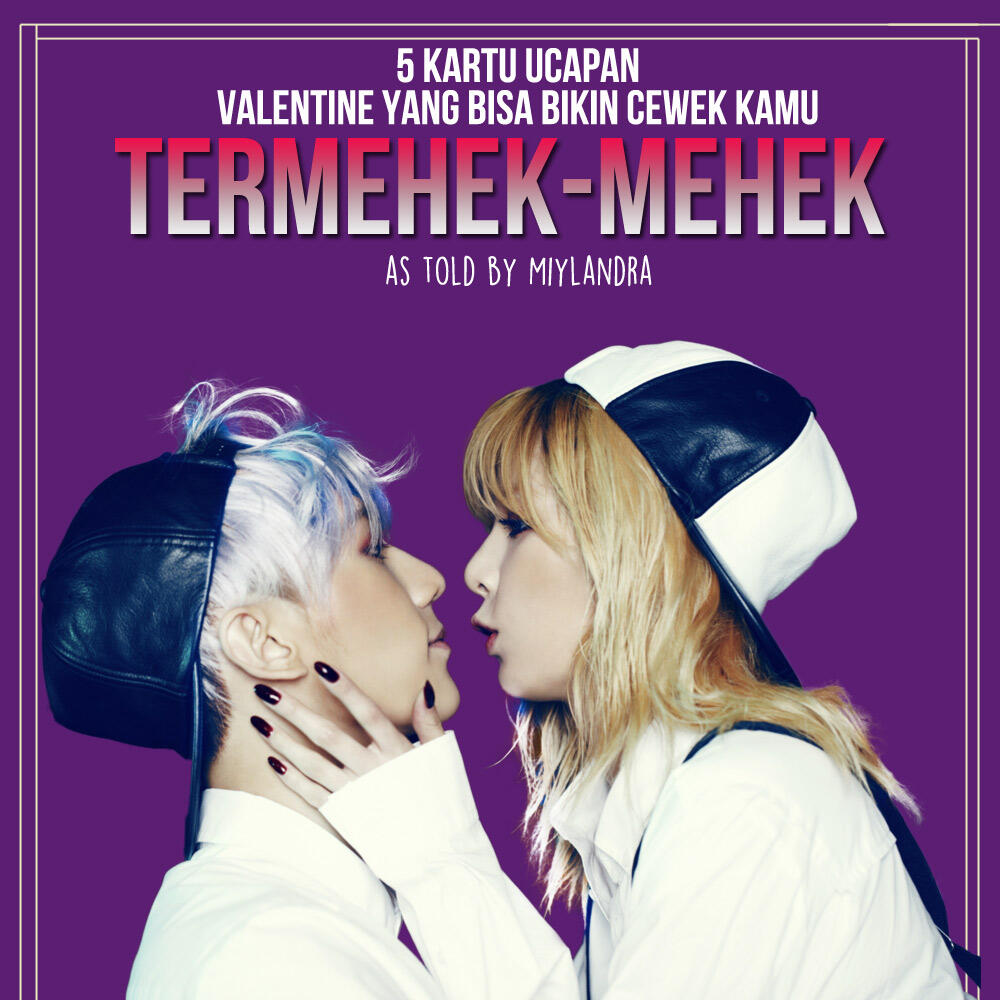 5 Ide kartu valentine yang bisa bikin cewek kamu termehek-mehek