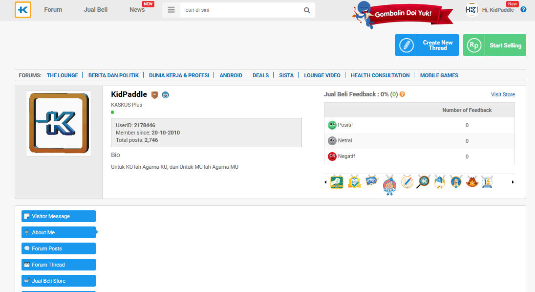 &#91;FITUR BARU KASKUS&#93; Asyiiik, BADGES udah muncul SEMUA di profile gan/sist