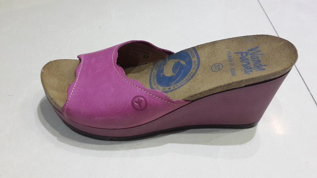 Sepatu Sandal WANDA PANDA (Magenta Purple) Uk 37, BNIB (NEW) Murah ! Bagus !