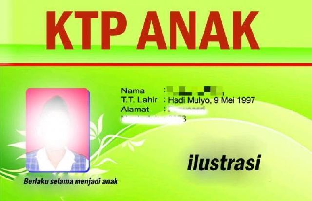 Bagaimana membuat KTP untuk anak?
