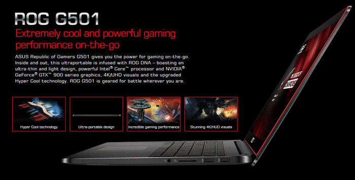 ASUS ROG G501JW