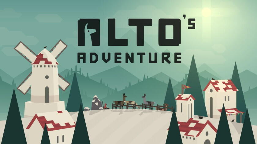 Game Moblie Terbaik 2015 hadir di Android... Gratis... (Alto's Adventure)