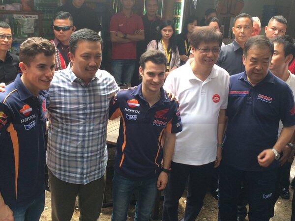 Tiba di Indonesia, Marc Marquez Langsung Makan Mi