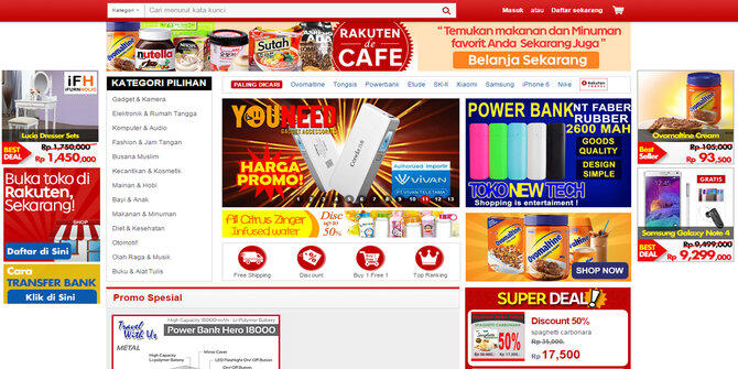 Rakuten hengkang dari Indonesia