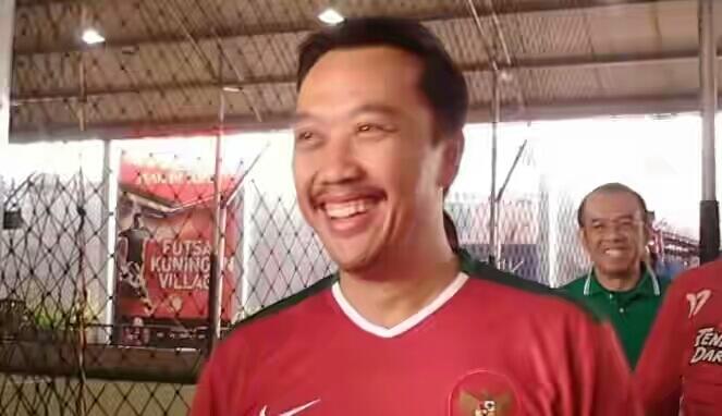 Striker Masa Depan-Menpora Cetak 2 Gol Main Futsal dengan Marquez &amp; Pedrosa