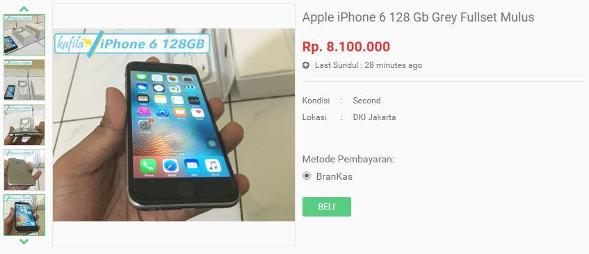 &#91;CASHBACKup to Rp 1.050.000&#93; iPhone di Global (APR) ~29 Feb '16