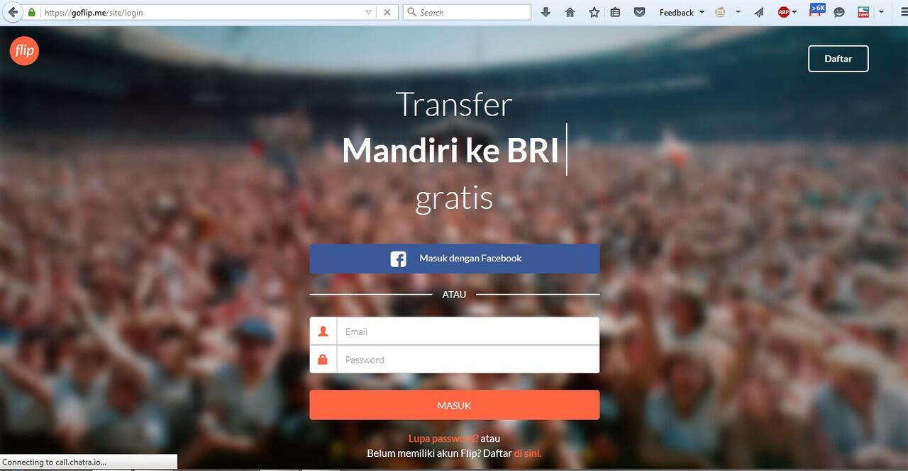 FLIP: Transfer antar Bank Gratis