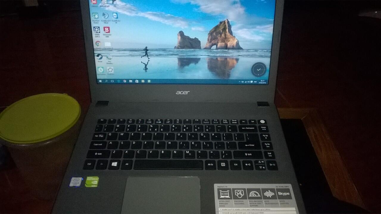 &#91;NOTEBOOK&#93; Acer Aspire E5-474G i5 6200U Skylake, Nvidia GT920M, 1TB HDD, 4GB DDR3L 