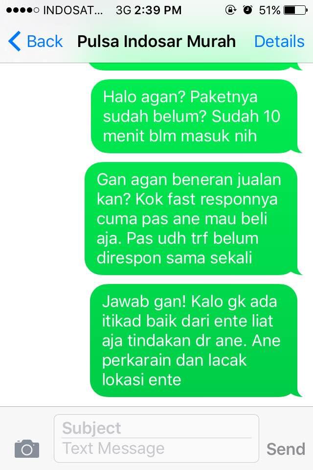 SURAT TERBUKA UNTUK AKUN ID i.freak (DASAR PENIPU !!!)