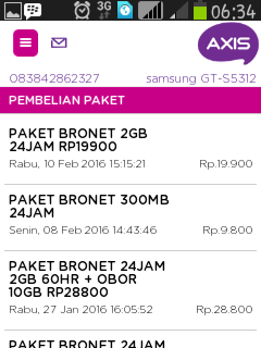 Sangat kecewa dgn layanan internet AXIS GSM