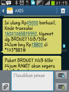 Sangat kecewa dgn layanan internet AXIS GSM