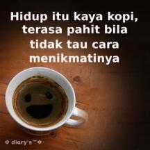 sedikit makna dari secangkir kopi