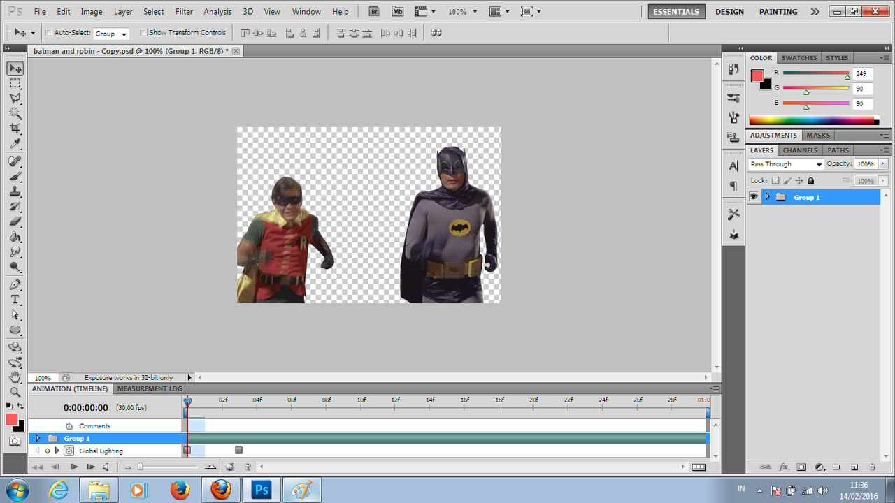 Cara menggabungkan Gif dengan Sotosop