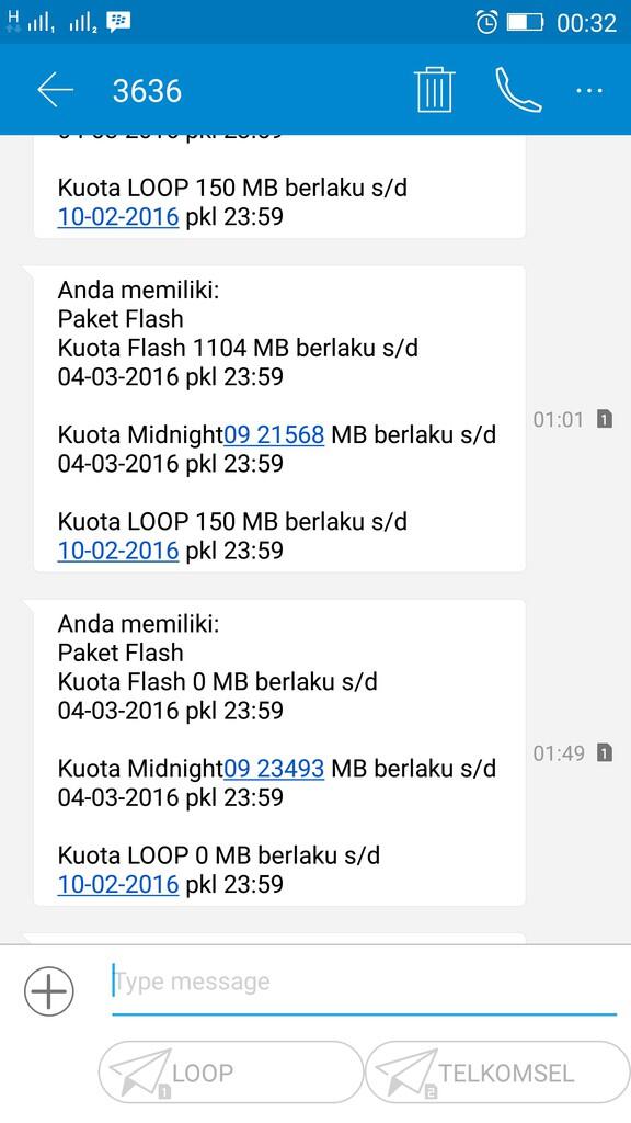 KEKECEWAAN TERHADAP PEMBODOHAN YANG DILAKUKAN LAYANAN INTERNET SIMPATI LOOP!!!