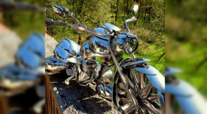 Sendok Bengkok 'Disulap' Jadi Karya Seni Bernilai Rp 53 Juta