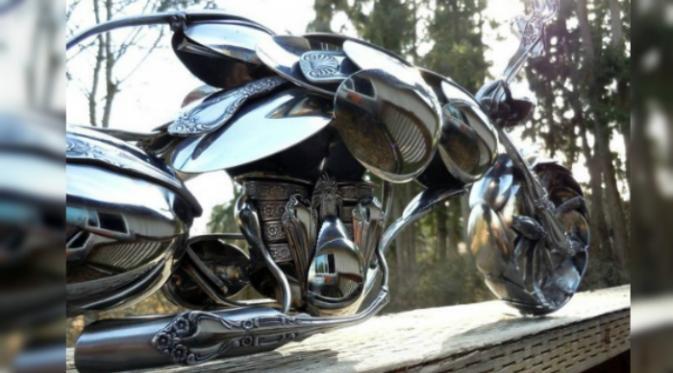 Sendok Bengkok 'Disulap' Jadi Karya Seni Bernilai Rp 53 Juta