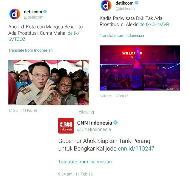Saat Alexis terseret dalam riuh topik Kalijodo