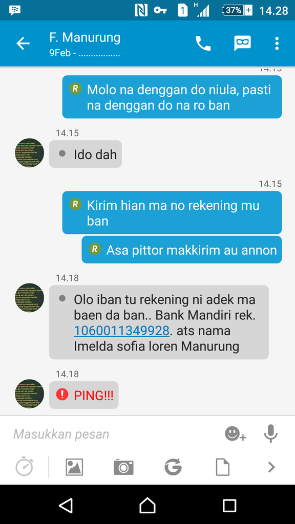 Hati-hati dan Tolong Bantu Mencari Penipu Ini Gan