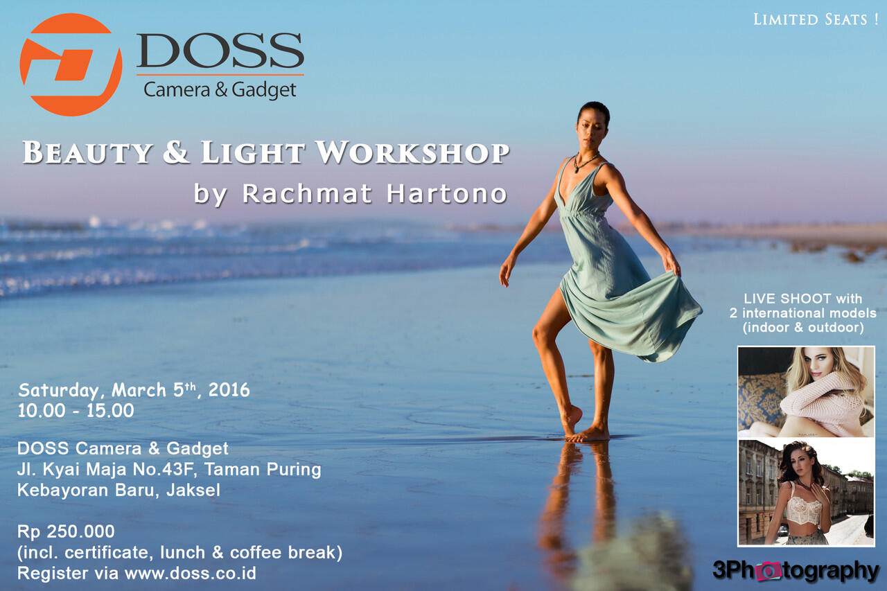 &#91;WORKSHOP&#93; Beauty &amp; Light | by Rachmat Hartono