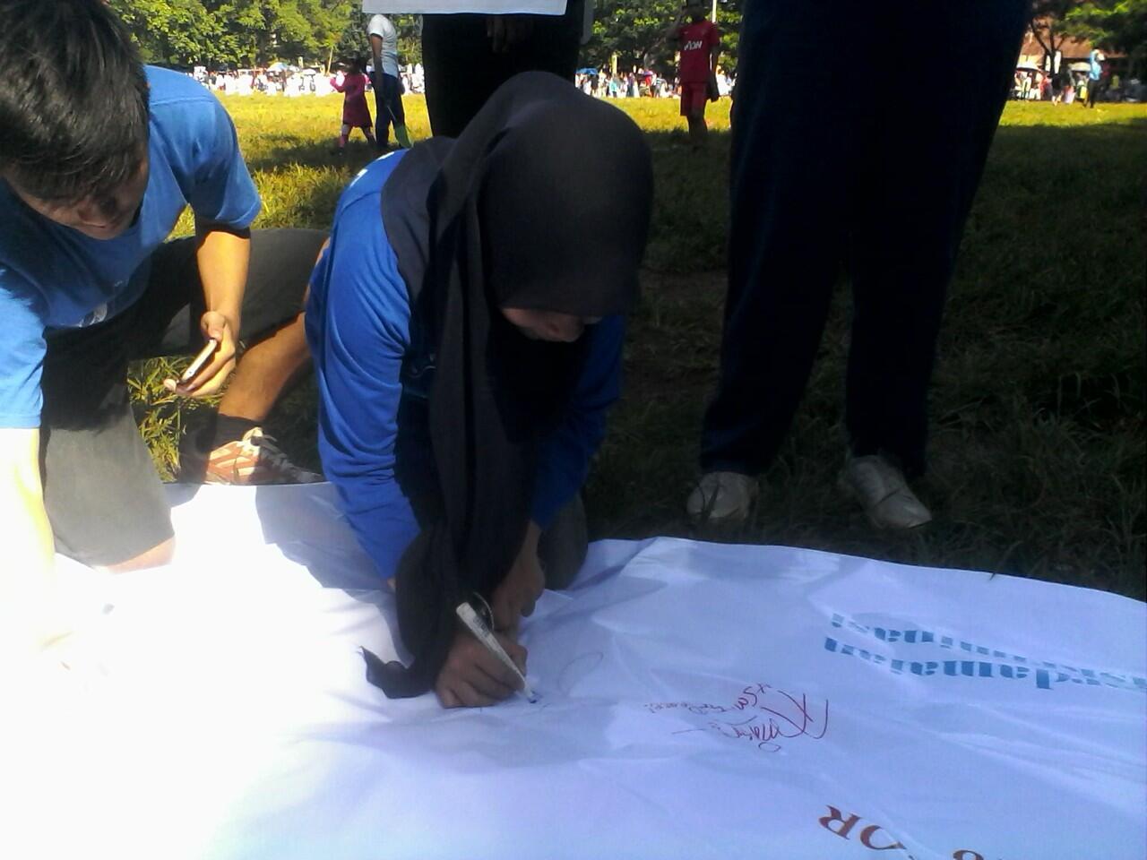 HF Indonesia Ajak Warga Bogor Wujudkan Indonesia Damai