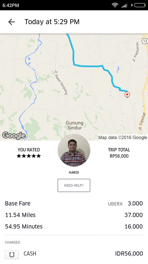 Uber Jakarta Sudah Bisa Tunai lho