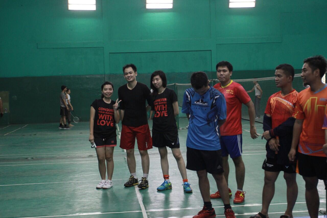 FR Turnamen Badminton KBC Chapter Kebayoran lama 2016