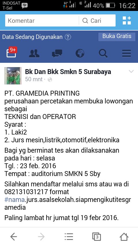&#91;ASK&#93; PT GRAMEDIA PRINTING
