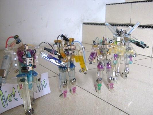 BUTUH WAKTU 3 JAM BIKIN ROBOT DARI KOREK GAS KARYA ANE gan,,,!!