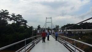 Jembatan Reyot 'Horor' di Banten Ini Diubah Jadi Kinclong