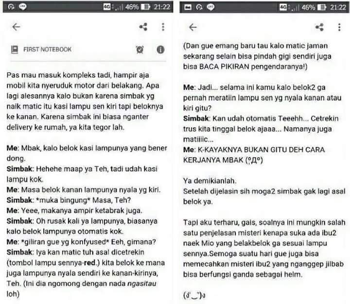 Terjawab sudah....Biker masuk