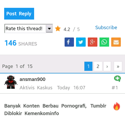 Perubahan Aturan Main Hot Thread Kaskus 2016 yang Wajib Diketahui!