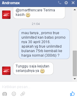 smartfren 4G TRUE UNLIMITED 75k/bln tanpa batasan quota + full speed, benar kah ? 