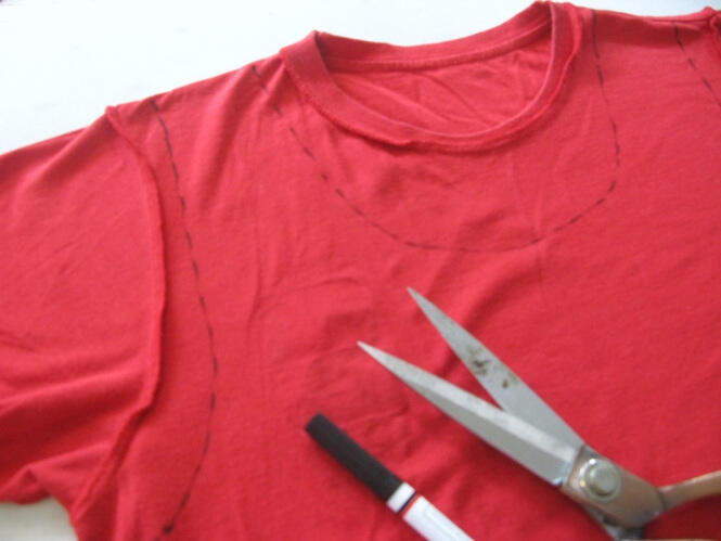 Recycle T-Shirt Bekas Jadi Tas.