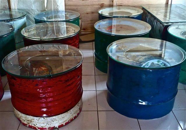 Jangan Buang Drum Bekas, Karena Bisa Jadi Perabot Rumah Yang Cantik