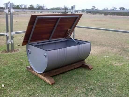 Jangan Buang Drum Bekas, Karena Bisa Jadi Perabot Rumah Yang Cantik