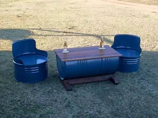 Jangan Buang Drum Bekas, Karena Bisa Jadi Perabot Rumah Yang Cantik