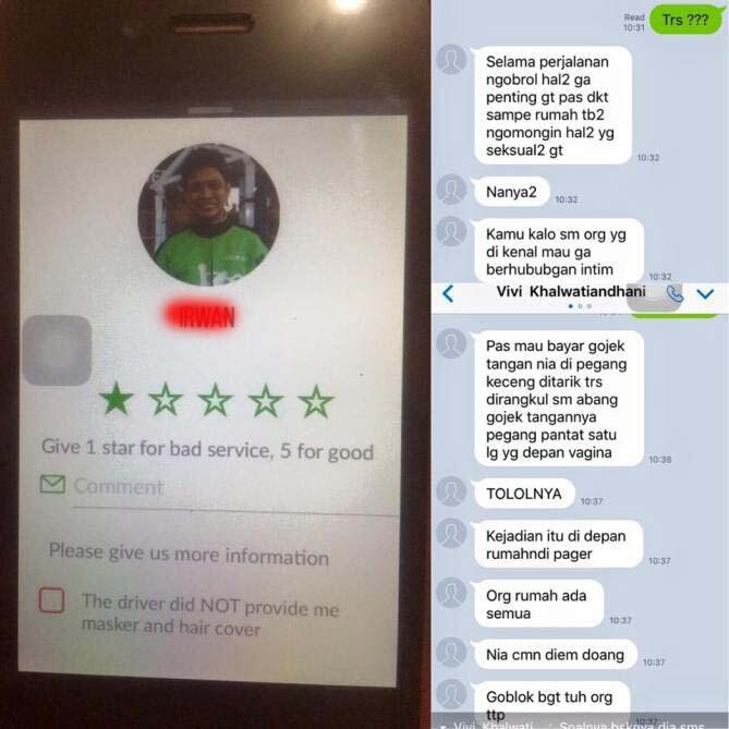Setelah Heboh Kasus Sebelumnya, Driver Gojek Mengumpat dan Mengancam Penumpangnya