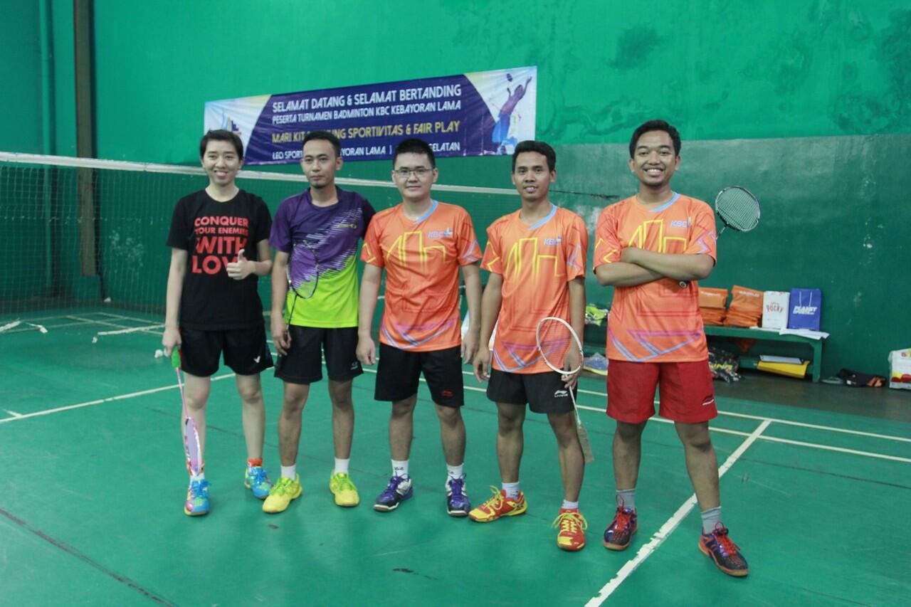 FR Turnamen Badminton KBC Chapter Kebayoran lama 2016