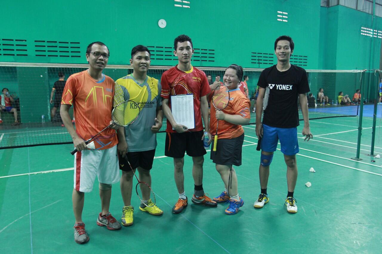 FR Turnamen Badminton KBC Chapter Kebayoran lama 2016