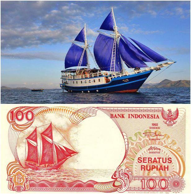 Ini objek asli yang dijadikan gambar pada 34 uang rupiah