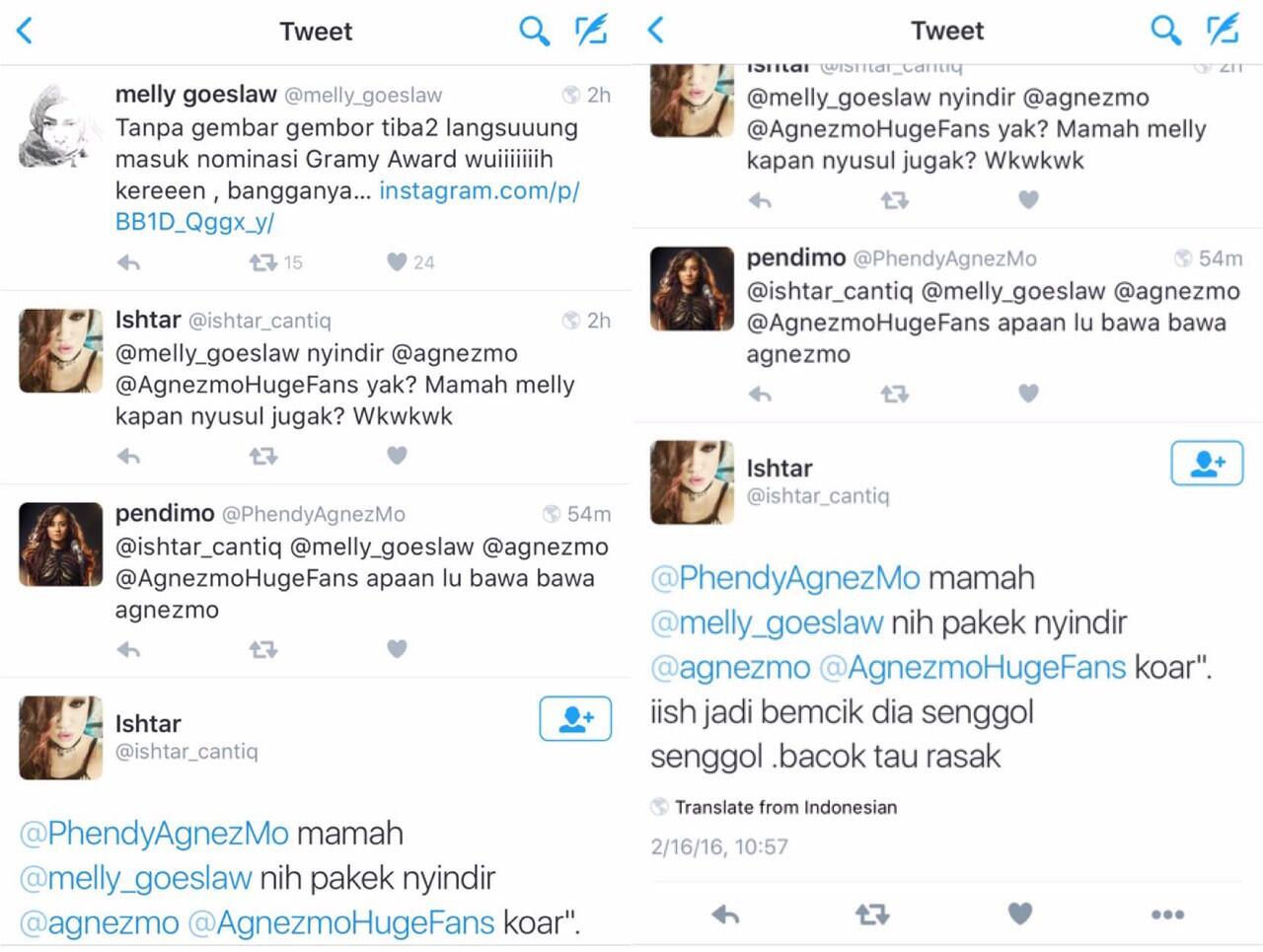 JOEY ALEXANDER LIBAS AGNEZ MO DI AMERIKA &amp; MELLY GOESLAW DIBULLY LAGI NIC