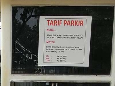 Tarif Parkir GBK Mencekik