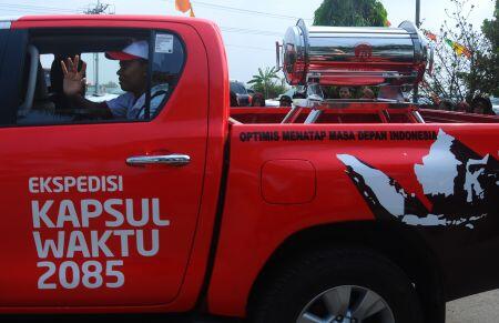 Isi Kapsul Waktu Impian yang Ditanam Jokowi di Merauke 